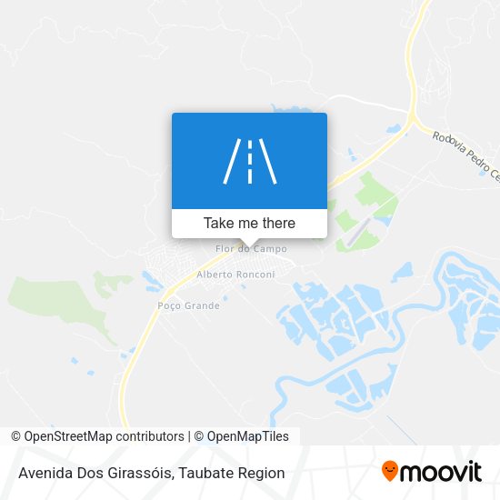 Avenida Dos Girassóis map