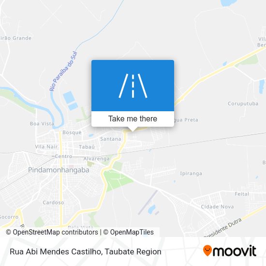 Rua Abi Mendes Castilho map