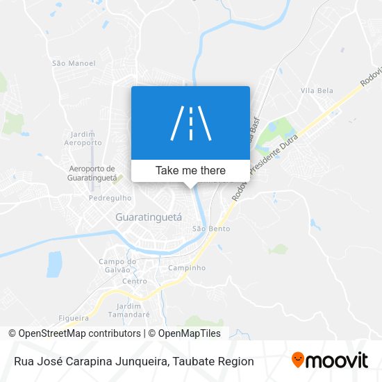 Rua José Carapina Junqueira map