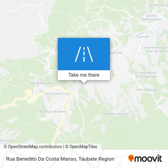 Rua Benedito Da Costa Manso map