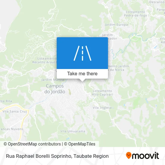 Rua Raphael Borelli Soprinho map
