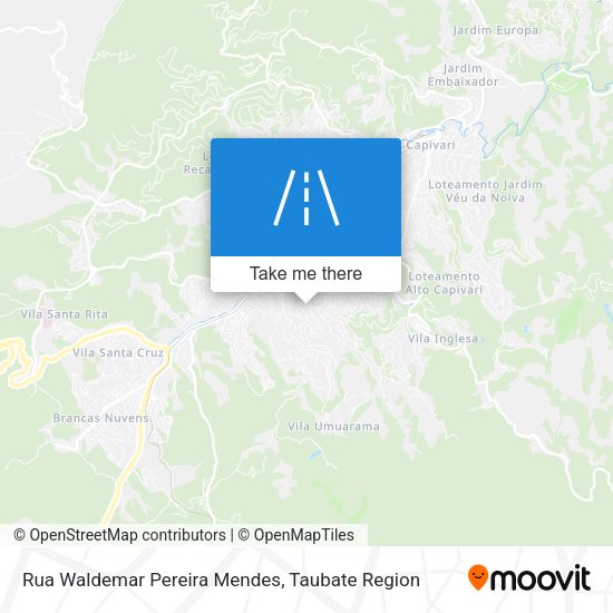 Rua Waldemar Pereira Mendes map
