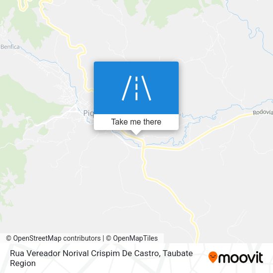 Rua Vereador Norival Crispim De Castro map