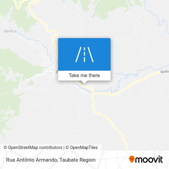 Rua Antônio Armando map