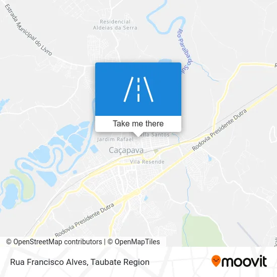Rua Francisco Alves map