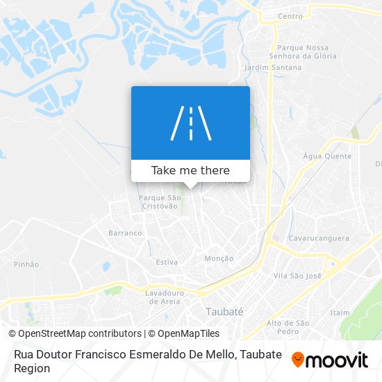 Mapa Rua Doutor Francisco Esmeraldo De Mello