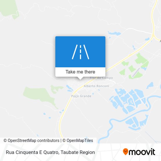 Rua Cinquenta E Quatro map