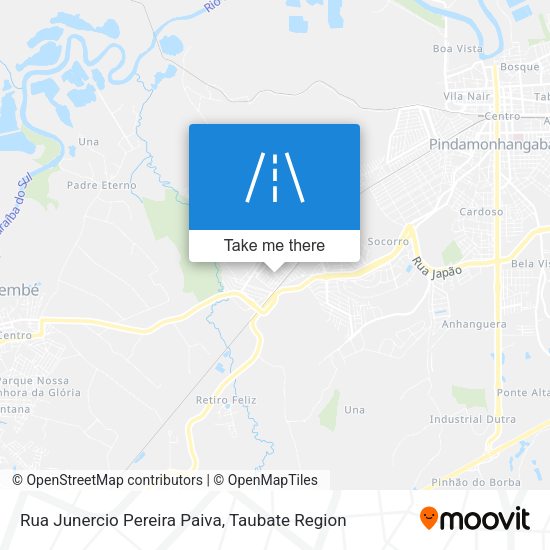 Rua Junercio Pereira Paiva map