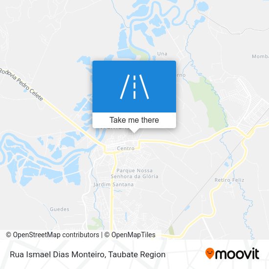 Rua Ismael Dias Monteiro map