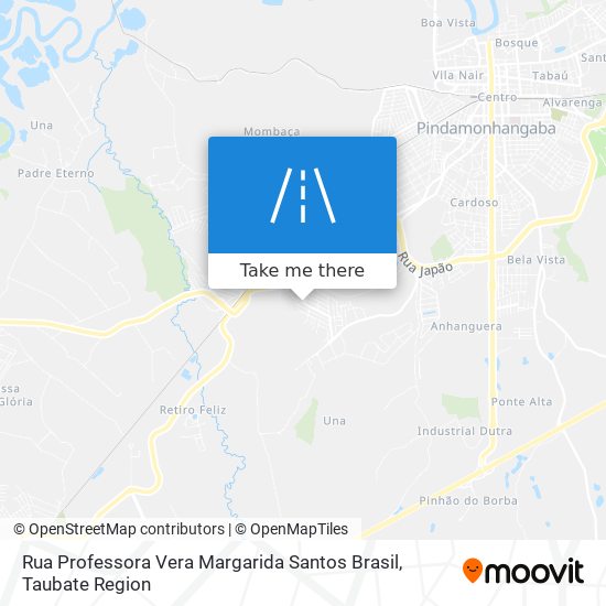 Rua Professora Vera Margarida Santos Brasil map