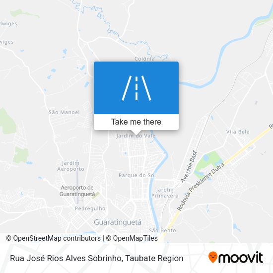 Rua José Rios Alves Sobrinho map