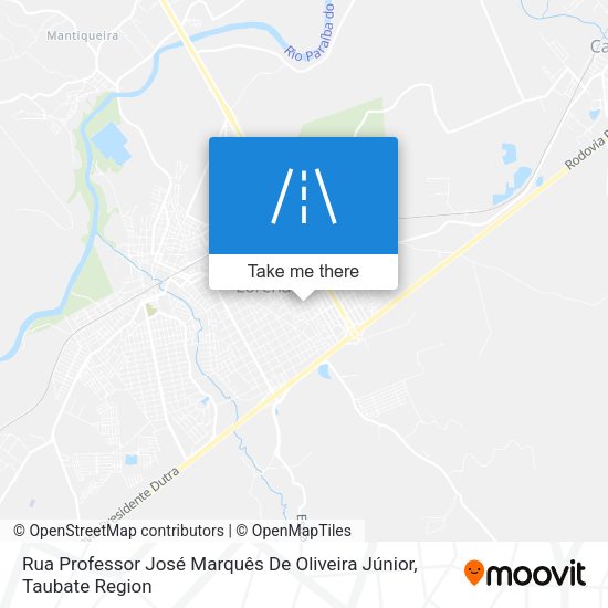 Rua Professor José Marquês De Oliveira Júnior map