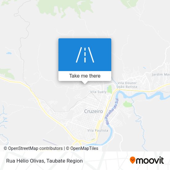 Rua Hélio Olivas map