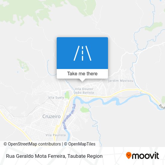 Rua Geraldo Mota Ferreira map