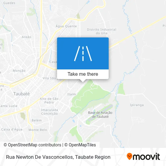 Rua Newton De Vasconcellos map
