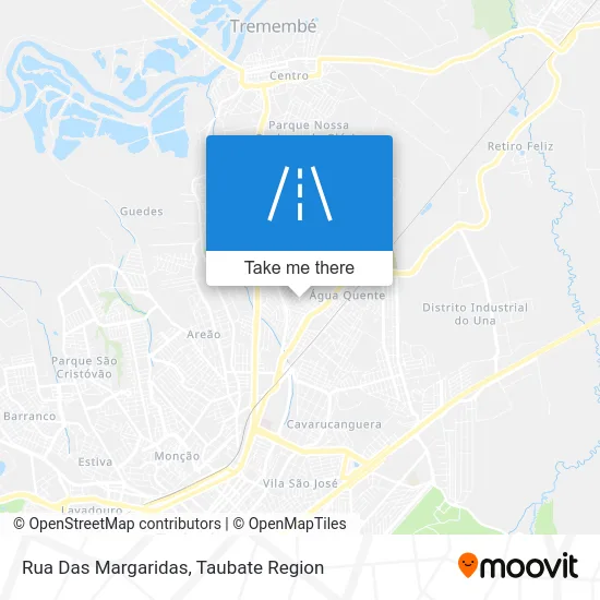 Rua Das Margaridas map