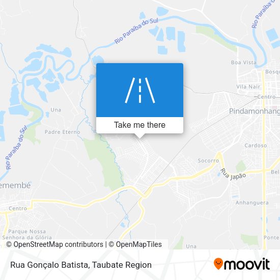 Rua Gonçalo Batista map