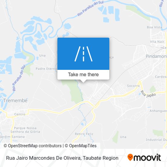 Rua Jairo Marcondes De Oliveira map