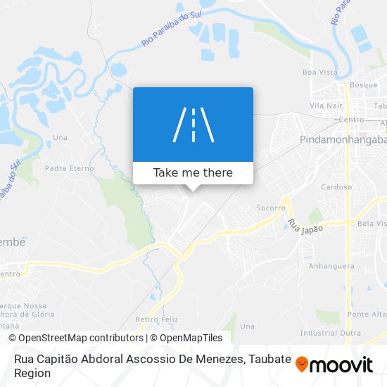 Rua Capitão Abdoral Ascossio De Menezes map