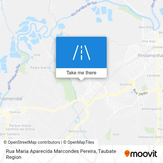 Rua Maria Aparecida Marcondes Pereira map