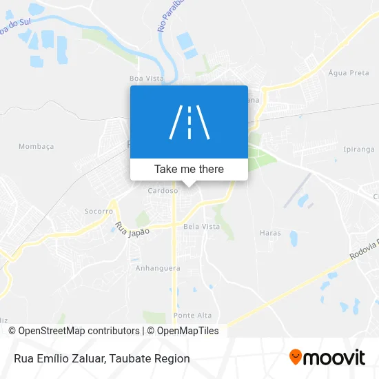 Rua Emílio Zaluar map