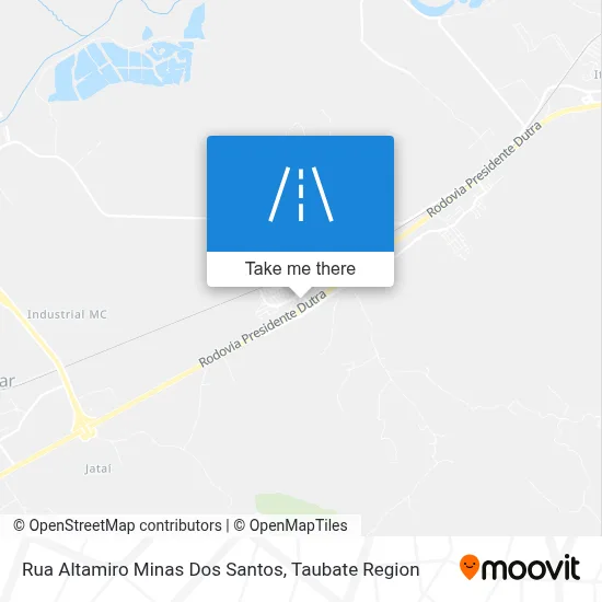 Rua Altamiro Minas Dos Santos map