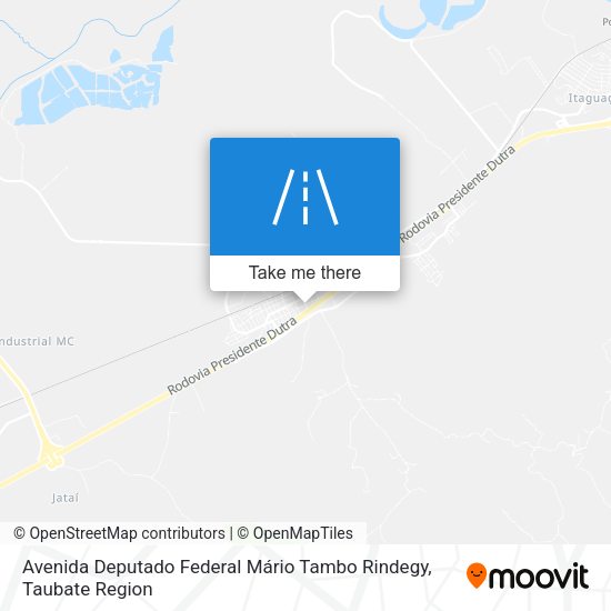 Avenida Deputado Federal Mário Tambo Rindegy map