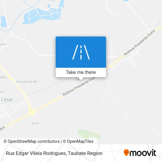 Rua Edgar Vilela Rodrigues map
