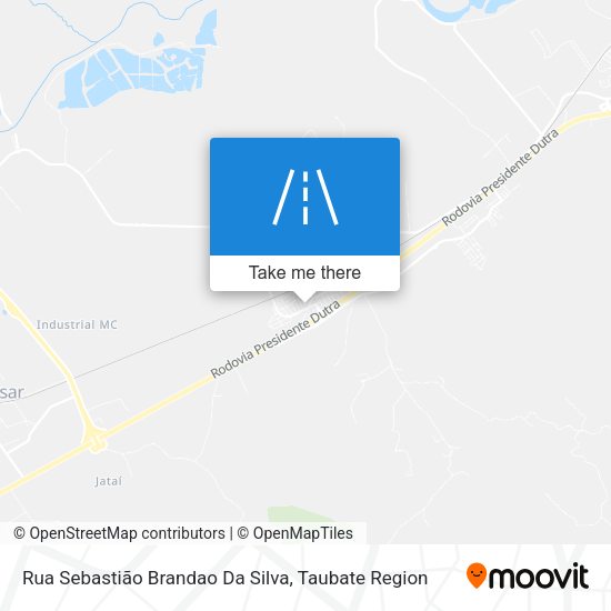 Rua Sebastião Brandao Da Silva map