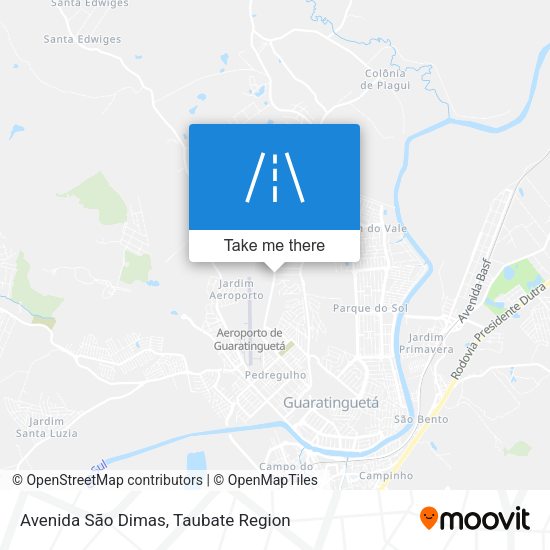 Avenida São Dimas map