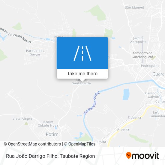 Rua João Darrigo Filho map