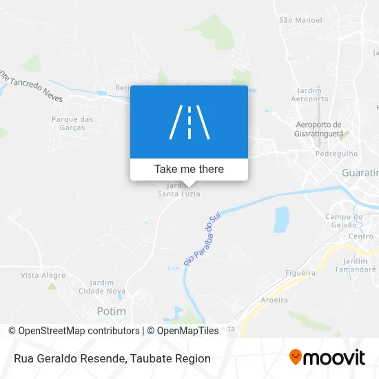 Rua Geraldo Resende map