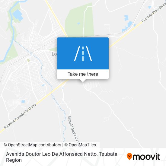 Avenida Doutor Leo De Affonseca Netto map