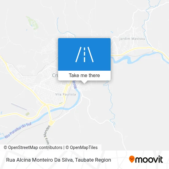 Rua Alcina Monteiro Da Silva map