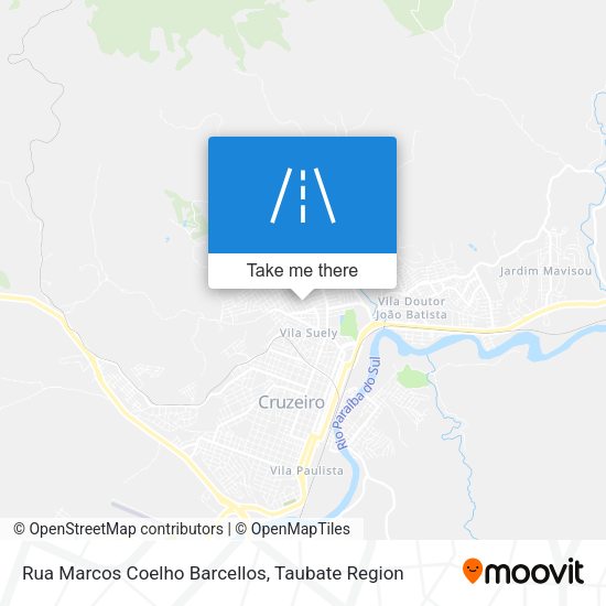 Rua Marcos Coelho Barcellos map