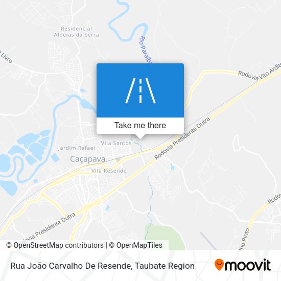 Rua João Carvalho De Resende map