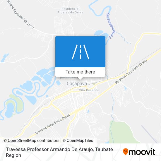 Travessa Professor Armando De Araujo map