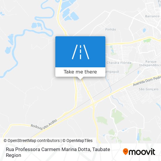 Rua Professora Carmem Marina Dotta map