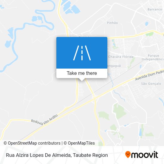 Rua Alzira Lopes De Almeida map