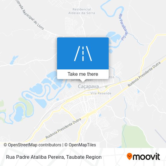 Rua Padre Ataliba Pereira map