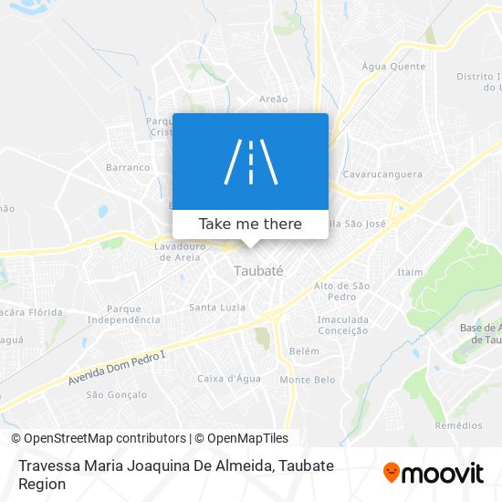 Travessa Maria Joaquina De Almeida map