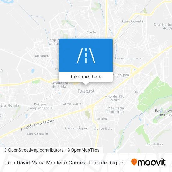 Rua David Maria Monteiro Gomes map