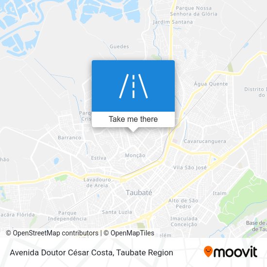 Avenida Doutor César Costa map