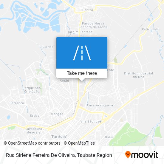 Rua Sirlene Ferreira De Oliveira map