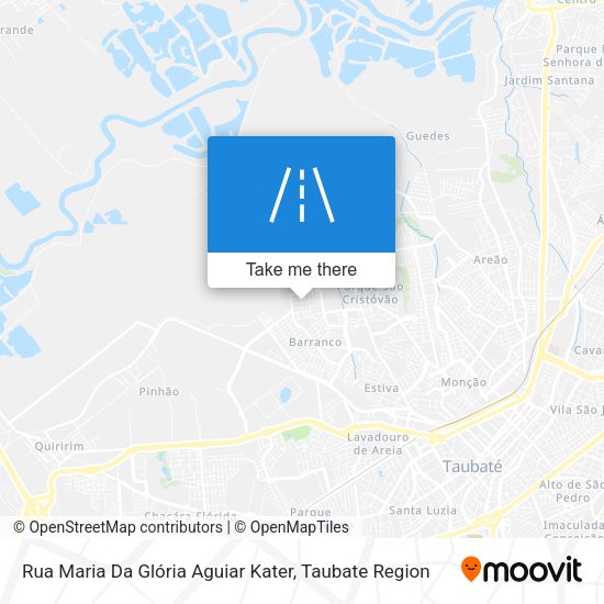 Rua Maria Da Glória Aguiar Kater map