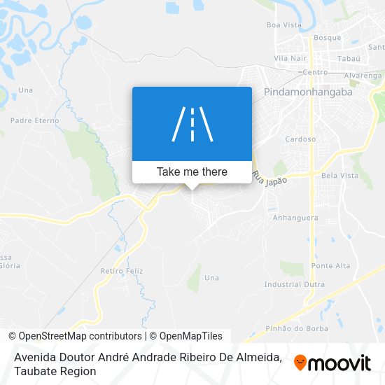 Avenida Doutor André Andrade Ribeiro De Almeida map