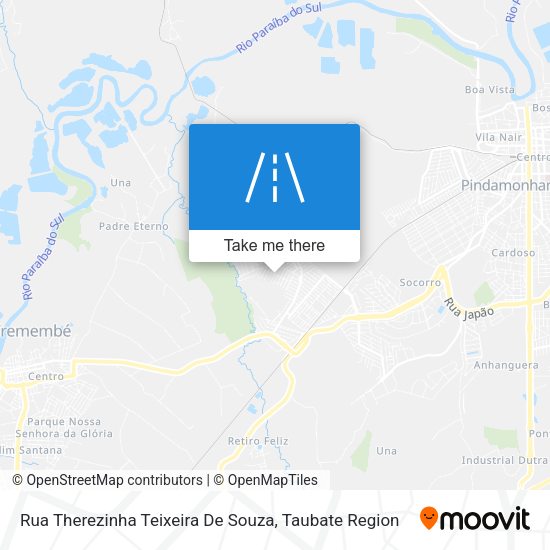 Rua Therezinha Teixeira De Souza map