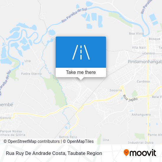Rua Ruy De Andrade Costa map