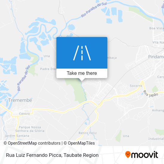 Rua Luiz Fernando Picca map
