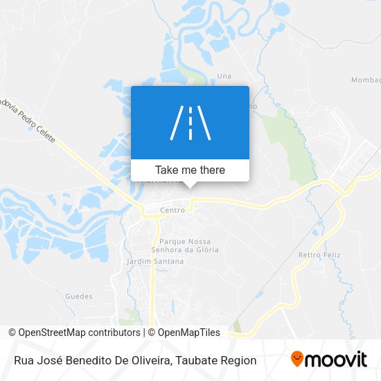 Rua José Benedito De Oliveira map